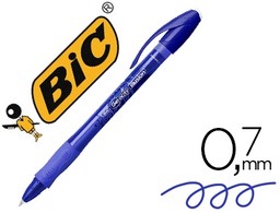 [516518] BOLIGRAFO BIC GELOCITY ILLUSION BORRABLE AZUL PUNTA DE 0,7 MM