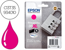 [C13T35934010] INK-JET EPSON 35XL T3593 PRO WF-4720DWF / 4725DWF / 4730DTWF / 4740DTWF MAGENTA ALTA CAPACIDAD 1900 PAGINAS