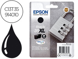 [C13T35914010] INK-JET EPSON 35XL T3591 PRO WF-4720DWF / 4725DWF / 4730DTWF / 4740DTWF NEGRO ALTA CAPACIDAD 1900 PAGINAS