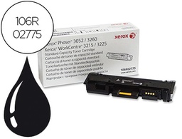 [106R02775] TONER XEROX PHASER 3260 WORK CENTER 3225 NEGRO 1500 PAGINAS