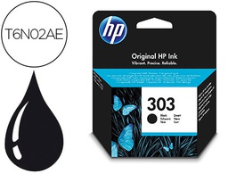 [T6N02AE] INK-JET HP N. 303 ENVY PHOTO 6230 / 7130 / 7830 COLOR NEGRO CAPACIDAD 200 PAGINAS