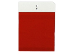 [TYPE B Q-04 ROJ] FOTOLITO X'STAMPER QUIX PARA SELLO Q-04 ROJO