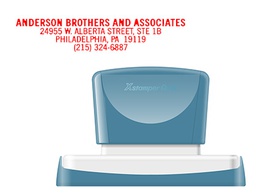 [QPTL-Q1683RU Q26 RO] SELLO X'STAMPER QUIX PERSONALIZABLE COLOR ROJO MEDIDAS 16X83 MM Q-26