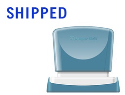 [QPTL-Q1349RU Q13 AZ] SELLO X'STAMPER QUIX PERSONALIZABLE COLOR AZUL MEDIDAS 13X49 MM Q-13