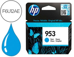 [F6U12AE] INK-JET HP JET 953 OFFICEJET PRO 8210 / 8710 / 8725 / 7730 630 PAGINAS CIAN