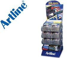 [EPW-4-EXP] ROTULADOR ARTLINE PIZARRA VERDE NEGRA EPW-4 EXPOSITOR DE 48 UNIDADES COLORES SURTIDOS