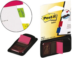 [70071392743] BANDERITAS SEPARADORAS 680-21 ROSA BRILLO DISPENSADOR DE 50