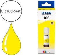 [C13T03R440] TINTA EPSON Nº 102 AMARILLO  ET-4750 ET-3700 ET-2750 ET 3750 ET-2756 ET-2700  BOTELLA 70 ML 6.000 PAG