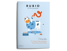 [ORT1] CUADERNO RUBIO ORTOGRAFIA 6-7 AÑOS PARA EMPEZAR