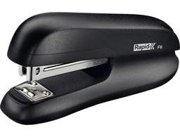 [5000268] GRAPADORA RAPID F6 PLASTICO ABS COLOR NEGRO CAPACIDAD 20 HOJAS USA GRAPAS 24/6 Y 26/6