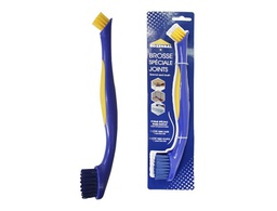 [510075] CEPILLO ROZENBAL DOBLE FIBRA DURA SUAVE PARA LIMPIEZA JUNTAS Y RINCONES 27,5X4X2,8 CM