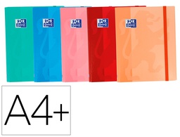 [400106673] CARPETA DE GOMAS OXFORD SCHOOL DIN A4+ CON SOLAPAS TAPA EXTRADURA COLORES TENDENCIAS SURTIDO