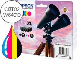 [C13T02W64010] INK-JET EPSON 502 XL XP-5105 MULTIPACK NEGRO AMARILLO CIAN Y MAGENTA