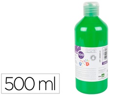 [DD05] PINTURA DEDOS LIDERPAPEL BOTELLA DE 500 ML VERDE