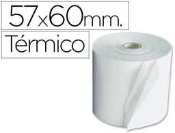 [40347E] ROLLO SUMADORA EXACOMPTA TERMICO 57 MM X 60 MM 55 G/M2 SIN BISFENOL A