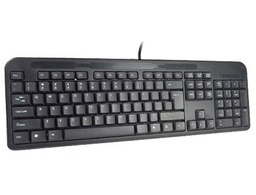 [KF17989] TECLADO Q-CONNECT NEGRO CON CABLE 1,5 M COMPATIBLE WINDOWS
