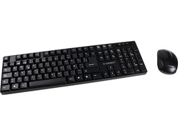 [KF17988] SET TECLADO + RATON INALAMBRICO Q-CONNECT 2.4G NEGRO COMPATIBLE WINDOWS