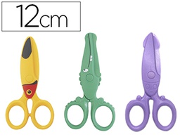 [TI12] TIJERA LIDERPAPEL 12CM CORTA PAPEL Y CARTON UNIDAD