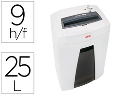 [1913121] DESTRUCTORA DE DOCUMENTOS HSM SECURIO C18 NIVEL DE SEGURIDAD 4 CAPACIDAD DE CORTE 9 HOJAS EN PARTICULAS