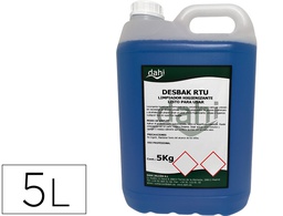 [PCH050] LIMPIADOR BACTERICIDA DAHI DESBAK AZUL GARRAFA 5 LITROS