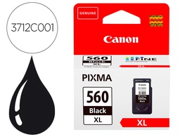 [3712C001] INK-JET CANON 560 XL PIXMA TS5350 / TS5351 / TS5352 / TS5353 NEGRO 4000 PAGINAS