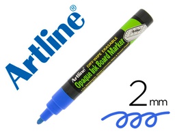[EPD-4 BL] ROTULADOR ARTLINE PIZARRA EPD-4 COLOR AZUL OPAQUE INK BOARD PUNTA REDONDA 2 MM