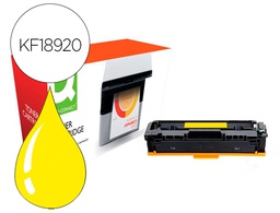 [KF18920] TONER COMPATIBLE Q-CONNECT CANON LBP611Y I-SENSYS LBP610 AMARILLO ALTO RENDIMIENTO 2200 PAGINAS