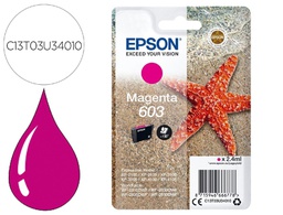 [C13T03U34010] INK-JET EPSON 603 XP-2100 / 2105 / 3100 / 4100 / WF-2810 / 2830 / 2835 / 2850 MAGENTA 130 PAGINAS