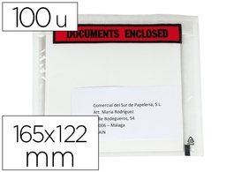 [KF11299] SOBRE AUTOADHESIVO Q-CONNECT PORTADOCUMENTOS 165X122 MM SIN VENTANA PAQUETE DE 100 UNIDADES