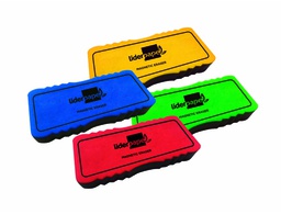 [RD02] BORRADOR LIDERPAPEL PIZARRA BLANCA MAGNETICO COLORES SURTIDOS 130X60 MM