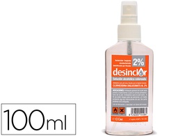 [2226IN] DESINCLOR SOLUCION 2% ALCOHOLICA BOTE DE 100 ML