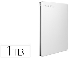 [HDTD310ES3DA] DISCO DURO EXTERNO TOSHIBA CANVIO SLIM HDD 2,50\" 5.000 MBIT/S USB 3.0 1 TB COLOR BLANCO