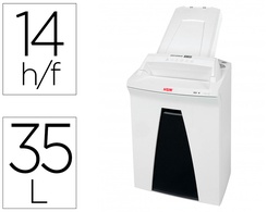 [2093121] DESTRUCTORA DE DOCUMENTOS HSM SECURIO AF300 CON SISTEMA AUTOFEED NIVEL DE SEGURIDAD 4 CAPACIDAD DE CORTE 14 HOJAS