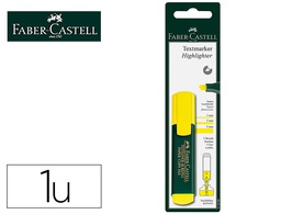 [145099] ROTULADOR FABER CASTELL FLUORESCENTE TEXTLINER 48 AMARILLO BLISTER DE 1 UNIDAD