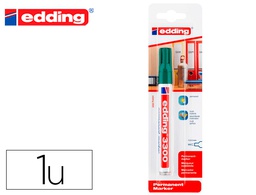[E-3000/1-04] ROTULADOR EDDING MARCADOR PERMANENTE 3000 N.4 VERDE PUNTA REDONDA 1,5-3 MM BLISTER DE 1 UNIDAD