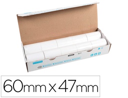 [40902E] ROLLO SUMADORA EXACOMPTA TERMICO 60 MM X 47 MM 55 G/M2