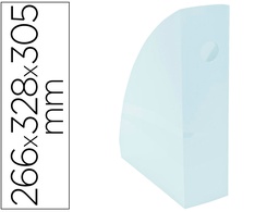 [18262D] REVISTERO EXACOMPTA AQUAREL MAG-CUBE AZUL PASTEL 266X328X305 MM