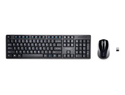 [K75230ES] SET TECLADO Y RATON INALAMBRICO PRO FIT QWERTY NEGRO