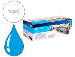 [TN329C] TONER BROTHER HLL8350CDW 6000 PAGINAS CIAN