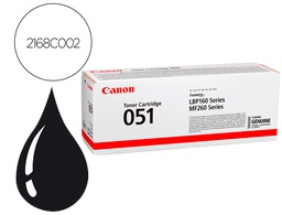 [2168C002] TONER CANON 051 1700P ISENSYS LBP162 NEGRO