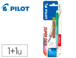 [B185NS] PORTAMINAS PILOT H-185 CUERPO COLOR NEON 0,5 MM + 1 TUBO DE 12 MINAS EN BLISTER