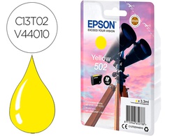 [C13T02V44010] INK-JET EPSON SINGLEPACK AMARILLO 502 INK