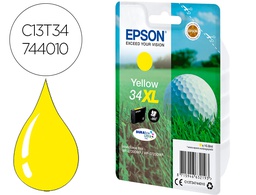 [C13T34744010] INK-JET EPSON WORK FORCE PRO WF-3720DWF/3725DWF AMARILLO 34XL DURABRITE ULTRA INK 950 PAGINAS