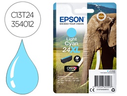 [C13T24354012] INK-JET EPSON CLARIA PHOTO HD INK CIAN CLARO 24XL EXPRESSION PHOTO XP-950