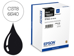 [C13T866140] INK-JET EPSON T8661 NEGRO XL WF-M5190DW/M5690DWF