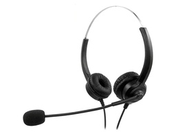 [MROS304] AURICULAR MEDIARANGE BIAURAL DIADEMA CON MICROFONO CABLE 2 MT