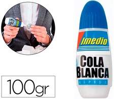 [6304675] PEGAMENTO COLA BLANCA IMEDIO BOTE DE 100 GR