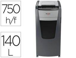 [2020750XEU] DESTRUCTORA DE DOCUMENTOS REXEL OPTIMUM AUTO+ 750X EU CAPACIDAD 750 HOJAS PARTICULAS DESTRUYE GRAPAS