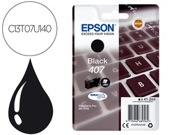 [C13T07U140] INK-JET EPSON 407L CLAVIER WF-4745 SERIES NEGRO 2900 PAGINAS