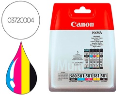 [0372C004] INK-JET CANON PIXMA CLI 571 MULTIPACK DE 4 COLORES NEGRO / AMARILLO / CIAN / MAGENTA